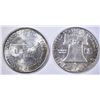 Image 2 : 1957-D FRANKLIN HALF & 1983-D WASH/CARV GEM BU