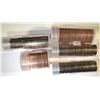 Image 1 : MIXED BU ROLL LOT; NICKELS QUARTERS & HALVES