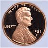 Image 2 : 1981-S LINCOLN CENT, TDCS PERFECT GEM PR RD DCAM