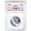 Image 1 : 1967 KENNEDY HALF NGP SUPERB GEM
