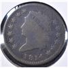 Image 1 : 1814 LARGE CENT, PLAIN 4 VG