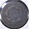 Image 2 : 1814 LARGE CENT, PLAIN 4 VG