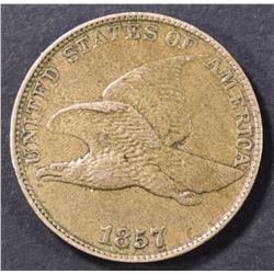 1857 FLYING EAGLE CENT AU