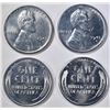 Image 2 : 2- BU ROLLS OF STEEL CENTS- 1943 & 1943-D