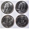 Image 2 : 4- BU WASHINGTON QUARTER ROLLS