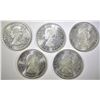 Image 2 : 5-1964 BU CANADIAN SILVER DOLLARS