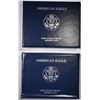Image 1 : 2008 & 10 Pf AMERICAN SILVER EAGLES BOXES/COA