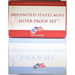 2009 CLAD & SILVER U.S. PROOF SETS