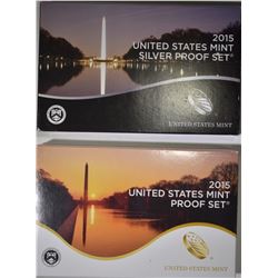 2015 CLAD & SILVER U.S. PROOF SETS