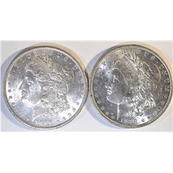 2-1988-O MORGAN DOLLARS, CH BU