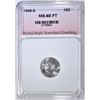 Image 1 : 1946-S ROOSEVELT DIME, AHSG SUPERB GEM+ BU FT
