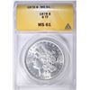 Image 1 : 1878 8TF MORGAN DOLLAR ANACS MS-61