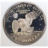 Image 3 : 1980-S S.B.A. DOLLAR, PERFCET GEM PROOF DCAM
