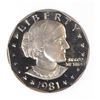 Image 2 : 1981-S S.B.A. DOLLAR, PERFCET GEM PROOF DCAM