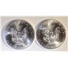 Image 2 : 2- 2016 BU AMERICAN SILVER EAGLES