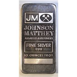 10oz .999 SILVER BAR