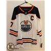 Image 2 : NEW LARGE OILERS AWAY JERSEY WHITE #97 MCDAVID.
