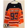 Image 1 : NEW LARGE OILERS HOME JERSEY ORANGE #93 NUGENT-