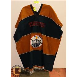EDMONTON OILERS PONCHO.