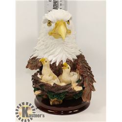 NEW BALD EAGLE WITH CHICKS BUST