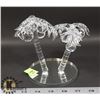 Image 1 : CRYSTAL COCONUT TREES FIGURE