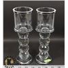 Image 1 : CRYSTAL CANDLE STICKS