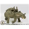 Image 1 : NEW ELEPHANT WITH BABIES STATUE