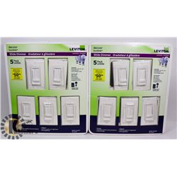 SET OF 2 SEALED "LEVITON" SLIDE