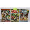 Image 1 : MARVEL TRIPLE ACTION #3, 4 5 COLLECTOR COMIC BOOKS