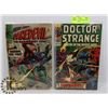 Image 1 : DAREDEVIL #35, DOCTOR STRANGE #172 COMIC BOOKS.