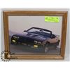Image 1 : 1986 CAMARO IROE X/28 CONVERTIBLE PICTURE IN FRAME