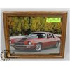 Image 1 : 1973 CAMARO X/28 COUPE PICTURE IN FRAME.