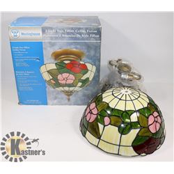WESTINGHOUSE TIFFANY CEILING FIXTURE