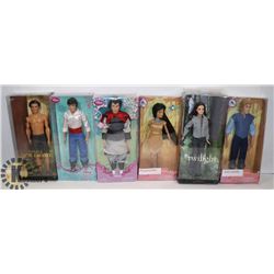 FLAT OF 6 NEW DOLLS TWILIGHT ZONE