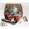 Image 1 : BOX OF ASSORTED BAR ACCESSORIES INCL SHOT GLASSES,