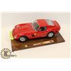 Image 1 : 1/18 SCALE DIECAST RED FERRARI 250 GTO 1962