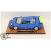 Image 1 : 1/18 SCALE DIECAST BLUE BUGATTI