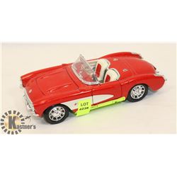 1/24 SCALE 1957 CORVETTE DIECAST CAR