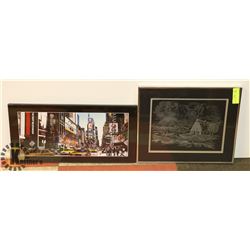 PAIR OF ESTATE ARTWORK