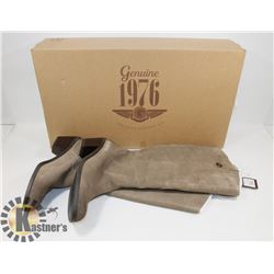 NEW GENUINE 1976 GENUINE LEATHER BOOTS SZ 9.5
