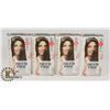 Image 1 : LOT OF 4 CLAIROL NICE N EASY BROWN HAIR DYE