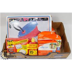 LOT OF NEW OUTDOOR & PEST CONTROL ITEMS