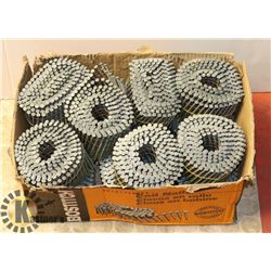 BOX WITH 3-1/4"X.120-15 DEGREE THICK COAT FENCE