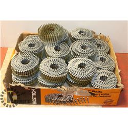 BOX & 9 ROLLS OF 2"X.120-15 DEGREE THICKCOAT FENCE