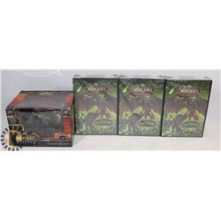BUNDLE OF WORLD OF WARCRAFT CARD/ MINIATURES