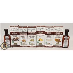 LOT OF 8 NEW WATKINS VARIOUS FLAVORS OF EXTRACTS