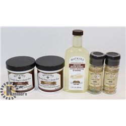 LARGE BAG OF WATKINS COOKING AND BAKING ITEMS