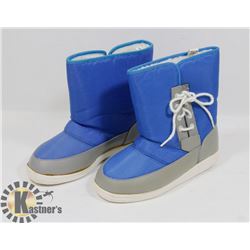 NEW FOOTLIGHTS BOYS BLUE/GREY SIZE 10 KIDS WINTER