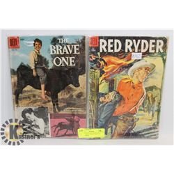 2 COLLECTOR 1950'S COMICS 10 CENT COMICS