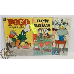 LOT OF 3 WOODY 10 CENT COMICS